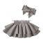 Summer Hot Sale Cute Fashion Party Baby Mini Skirt With Matching Headband