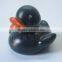 8cm cheap floating blue rubber duck ,promotional blue duck, blue bath duck with logo imprint
