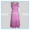 Latest Dark Pink Colour Long Designer Embroidery Dress Suit