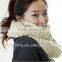 new design 100% acrylic fashion ball scarf factory