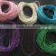 custom blue knotted wax cord necklace diy knot wax cord necklace with adjusted size for jewelry accessories 2017