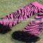 2013 new fashion fluffies black and red zebra leg warmers wholesale