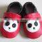 Navy Blue Soft sheepskin Leather Baby Shoes