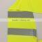 ENISO 20471 High Vis yellow heat-applied reflective tape round neck wholesale security t-shirt
