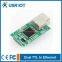 Pin Type Serial Server Module,Dual Serial UART to Ethernet Module