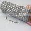 resin rhinostone fancy clutch bag / tdy new design purse Evening handbag Gorgeous Bridal Wedding Purse Party bag Handbag