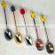 round head retr0 coffee spoon /hitg zinc alloy creative ice cream spoon and fork /fancy dessert spoon jam spoon