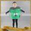 Halloween Green Ghost Kids Frankenstein Costume