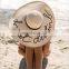 Embroidery Letters Straw Hat Summer Sun Hat Large Brimmed Hat Beach Hat