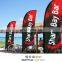 custom promotional tall beach flag in guangzhou