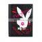2017 Hot Selling Custom LED Lighting Up Diary/Notebook With Fiber Optic & Rabbit Pictures