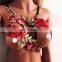 Women Sexy Bandage Embroidered Lace Bra Bralette Underwear Gifts Lingerie