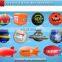 Attactive 0.18mm PVC material inflatable helium balloon helium spaceship advertising inflatable airship balloon forsale