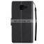 Solid Color Side Flip PU Wallet Case for Samsung Galaxy A7