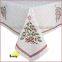 Christmas Tree Embroidery of Christmas Tablecloth in 2017