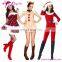 Drop Free Shipping Green winter Women Christmas Elf Costumes