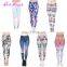 dropship custom polyster spandex one piece print leggings for women