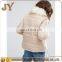 2017 Fashion Girl Women Garment Autumn Winter Faux Fur Collar Long Sleeve Quilted Padded Jackets JYABF004