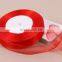 2015 Bulk Wholesale Pertty Organza Red Velvet Ribbon