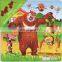 Pretty logo cheap jigsaw puzzle wholesale
