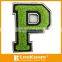 Custom Embroidery patch embroidered letter patch
