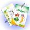 Customized design CMYK printing 3D business card with flipping card