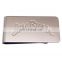 cool stainless steel gold plating Money clip Laser Engraved Cash Clip