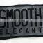 Fancy mark 3D embroidery pu letter patch