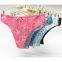 Yun Meng Ni Sexy Underwear Fancy Custom Pattern Print Girls T-back Cheap Cotton Factory Panty For Lady