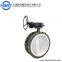 DN450 Oil Field Full Lined PTFE Turbine Lug Butterfly Valve