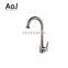 AOJIE Deck Mounted High Quality Contemporary Single Hole Brass Bathroom Water Tap