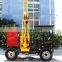 Factory directly Full hydraulic 4 wheels guardrail pile driver