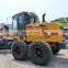 Motor grader ground leveling earthmoving