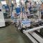 PVC Window Production Line With CNC Welding And CNC Corner Cleaning Machine