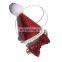 New pet Christmas party supplies dog cat hat scarf collar ornament
