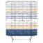 i@home china modern custom made designer bathroom waterproof stripe boho shower curtain hotel