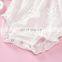 A0174# Newborn Baby Bodysuit Cartoon Girls' Baby One-Piece Suit Cotton Triangle Jumpsuit Bodysuit