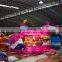 Children Outdoor animated cartoon inflatable course for sale