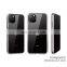 Christmas Discount High Quality Shockproof Strong PC Back Transparent Black White Phone Case for Iphone 11
