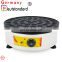 High quality snack machines 52 holes electric crepe maker machine non-stick with CE