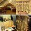 remote LED curtain fairy Lights string Christmas led patio party wedding window decor outdoor string Lights for new year