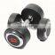 AR01  Low Price Weight Black Fixed Rubber custom Dumbbell