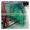 frameless curved glass outdoor railing system tempered u channel for glass balcony railing