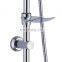 Stainless Steel Wall Mounted Rainfall Dual Handle Contemporary Bathroom Set