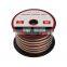 12AWG Frosted flexible transparent speaker wire flexible professional car audio speaker cable wire