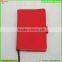 Cheape Price Wholesale Silicone Cover Notebook Red Flat Notebook