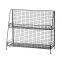 Hanging Metal Baskets Skin Care Products Shelf  Black Metal Storage Baskets 