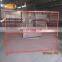 cheap pvc coated canada temporary fence with gate