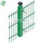 Galvanized iron ornamental double horizontal bar wire mesh 2D fence on sale