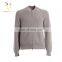 Men 100% Cashmere Wool Knitted Cardigan Sweaters With Zipper